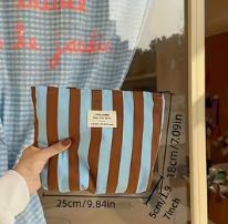 Makeup Bag Stripe
