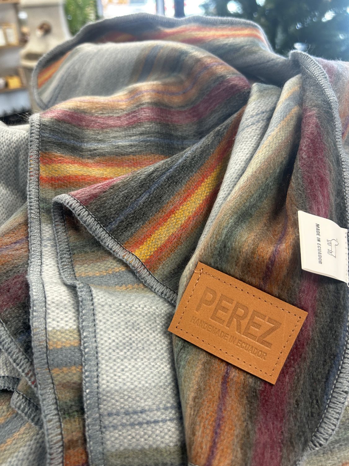 Alpaca Grey Throw