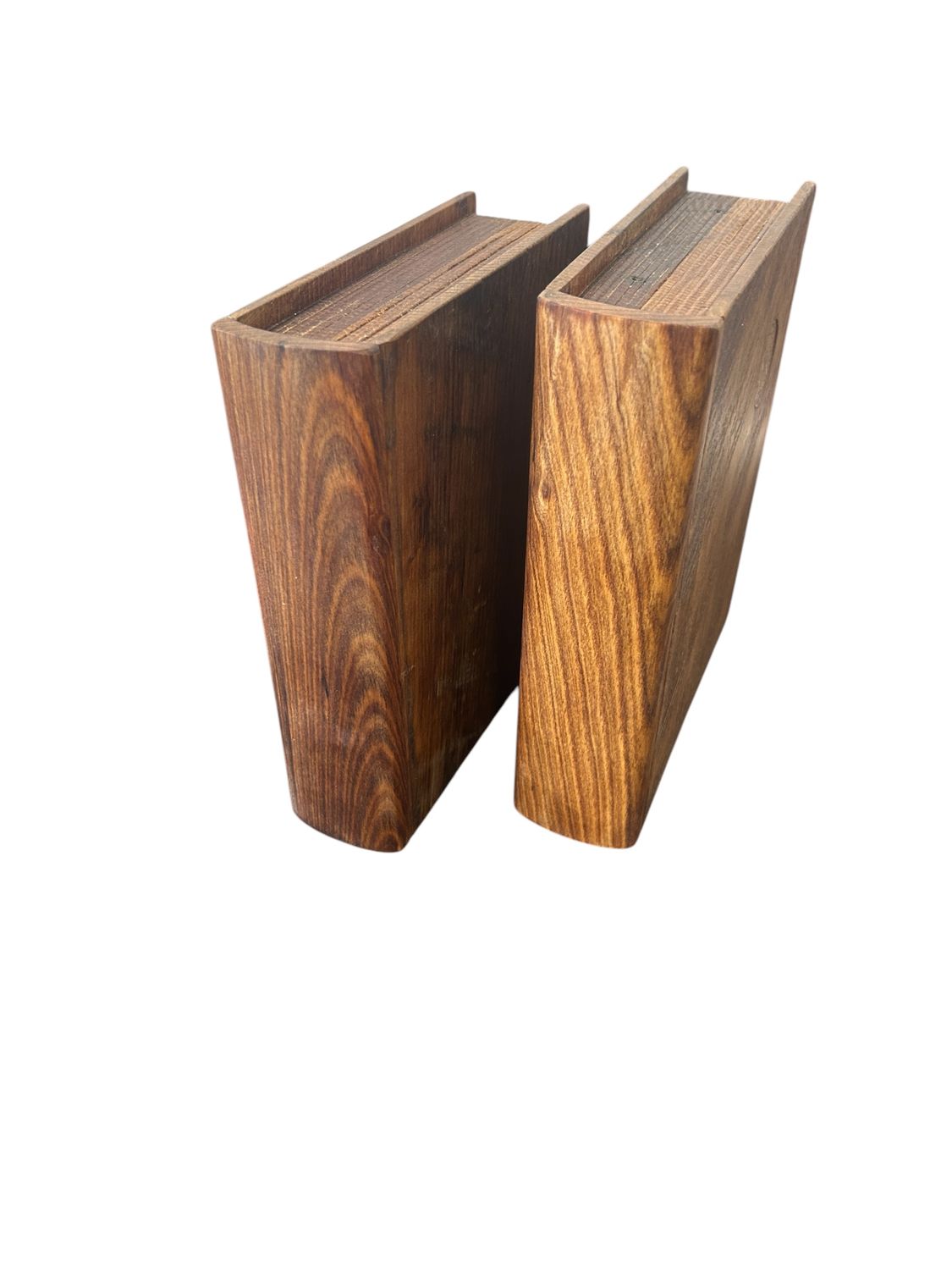 Bookend with coin