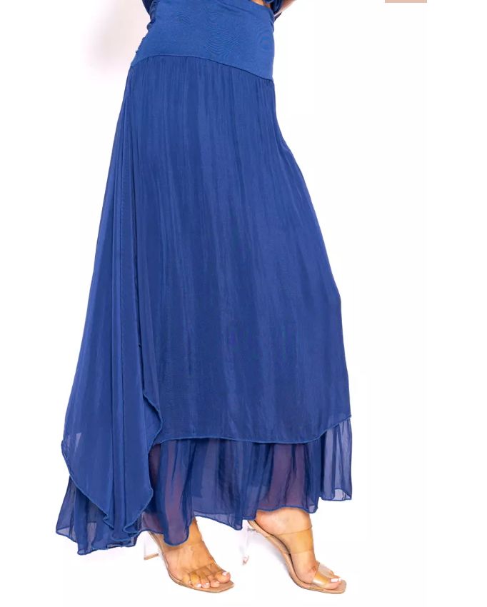 Bowtiful Skirt - Teal