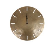 Songo Clock Brass