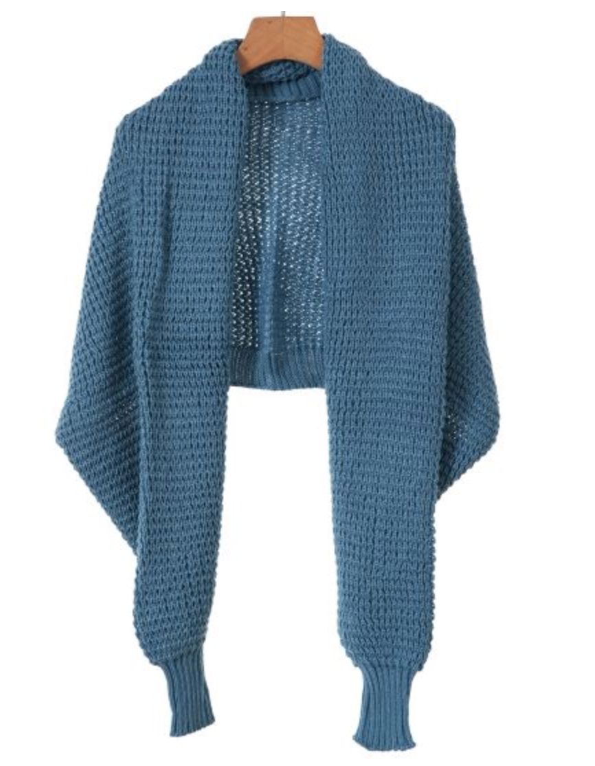 Sadie Shawl Blue