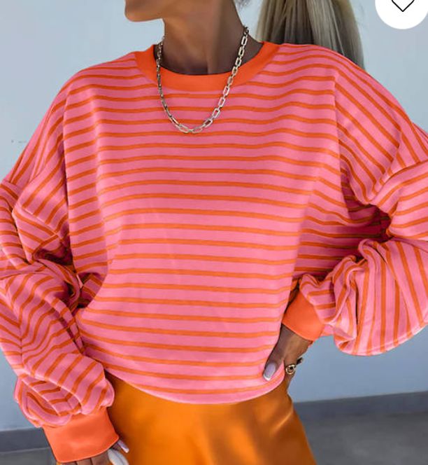 Striped Sweater L