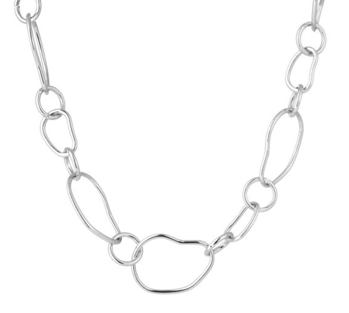 Bojangles Necklace Silver