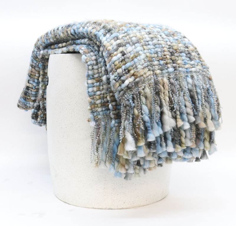 Throw - Blue &amp; Grey