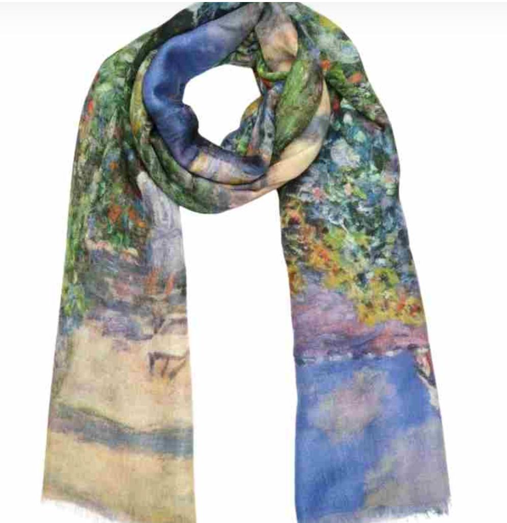 Model Silk Designer Scarf
