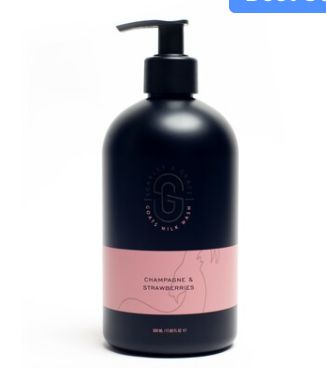 Cham &amp; Straw- Goats Milk Wash 500
