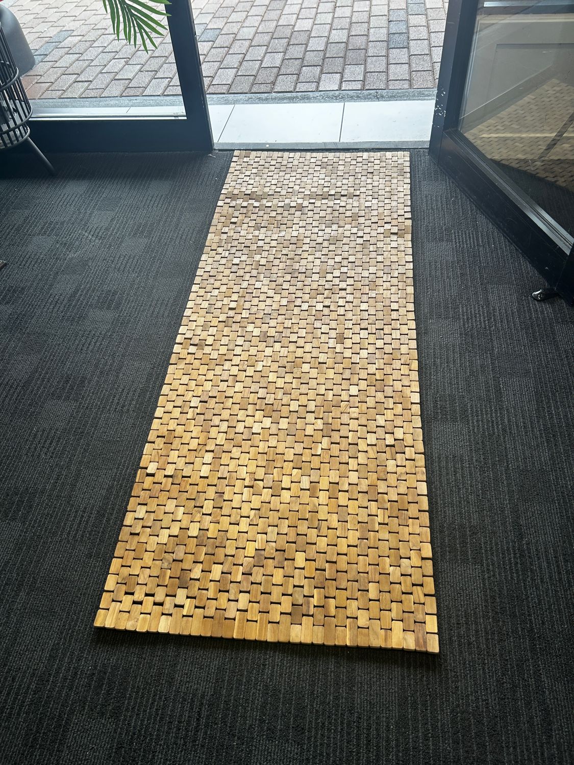 Handmade Teak Floor Runner