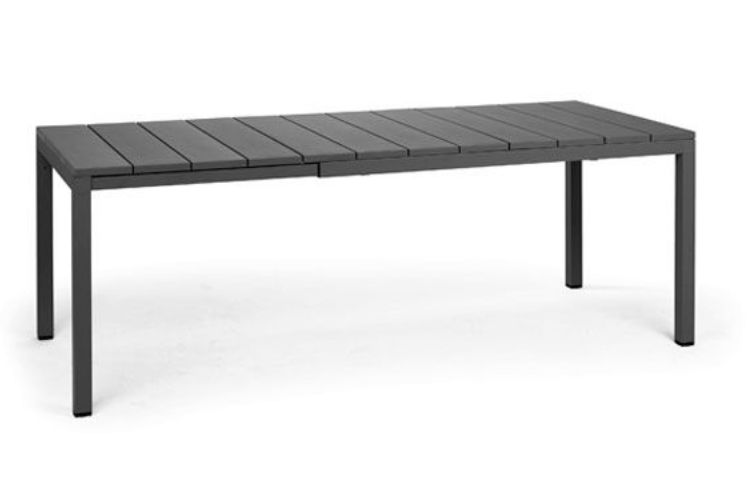 Rio Black Outdoor Extentable Table 140-210
