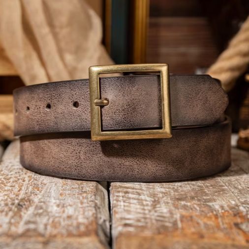 Brass buckle Belt