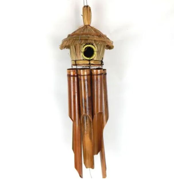 Bamboo Birdhouse WindC