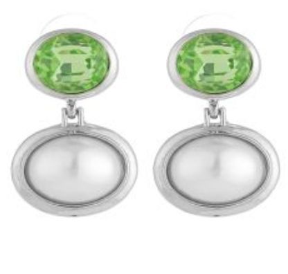Edie Earrings Green