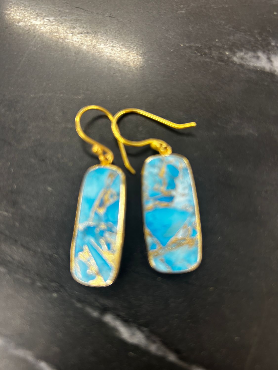 Blue  Torquoise Earring