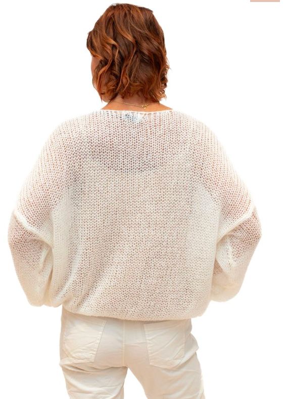 Glint Cream Sweater