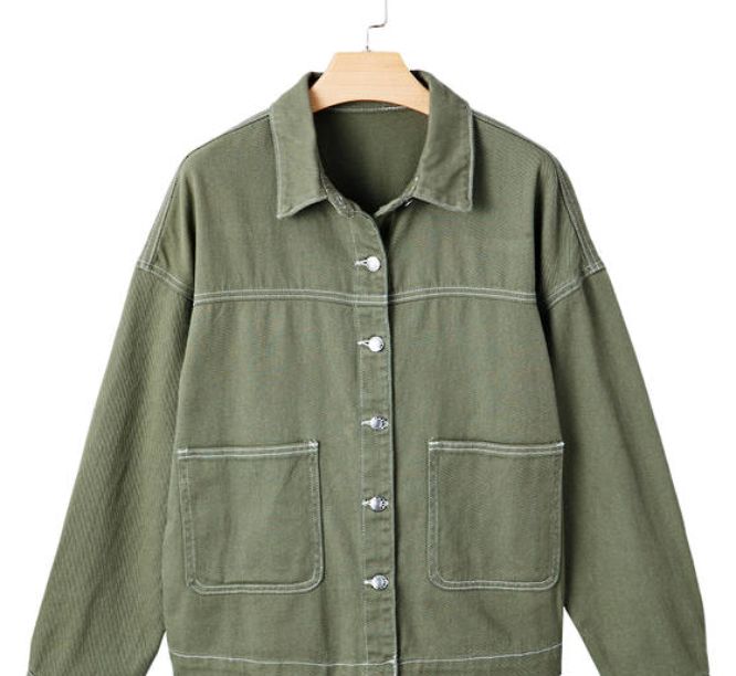 Boyfriend Olive Jacket M