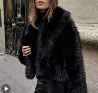 Black Faux Jacket