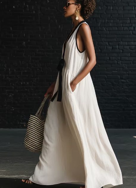 White summer dress