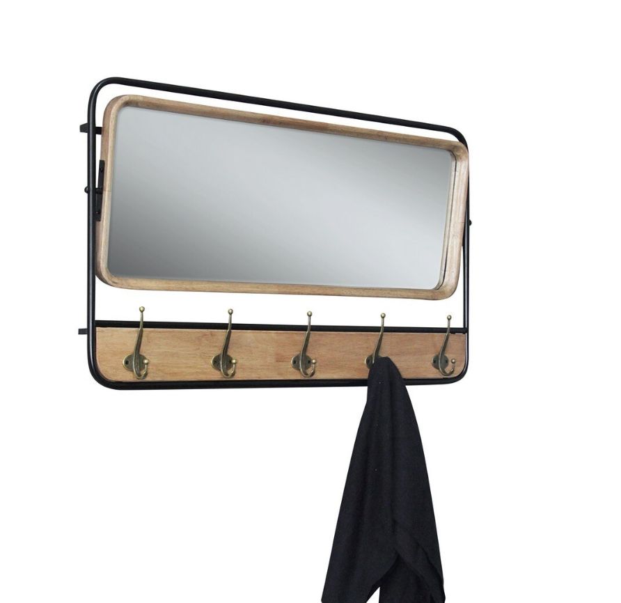 Wall Mirror w/coat