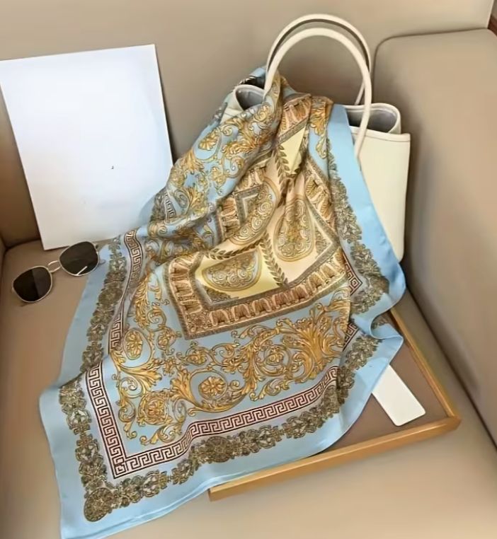 Scarf Saturn Blue