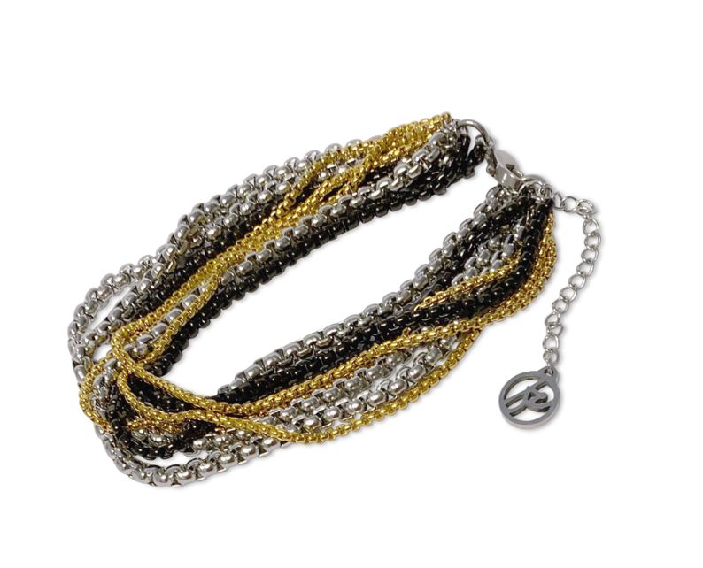 S/Steel Multi Layer Bracelet