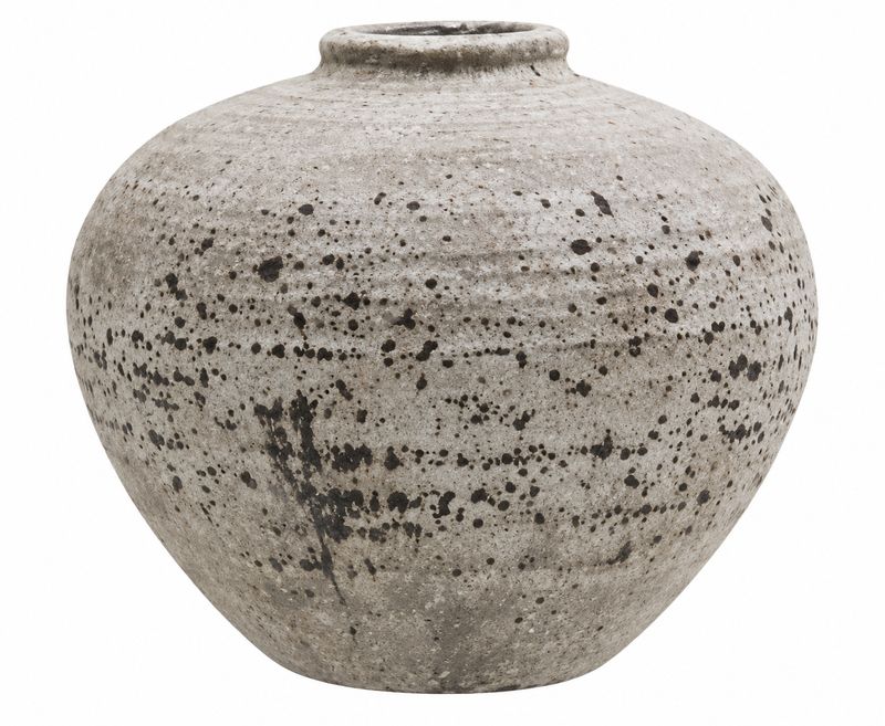 Regola Large Stone Ceramic Vase - L35cm x W35cm x H31cm