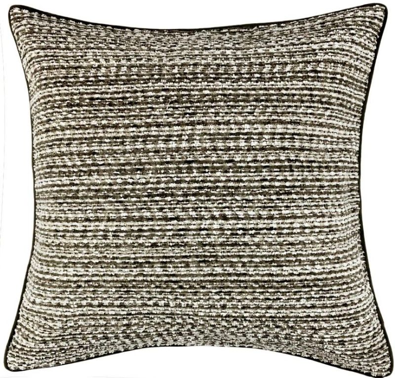Ridge Nalvin Choc Large Cushion -  L 56 cm x W 56cm