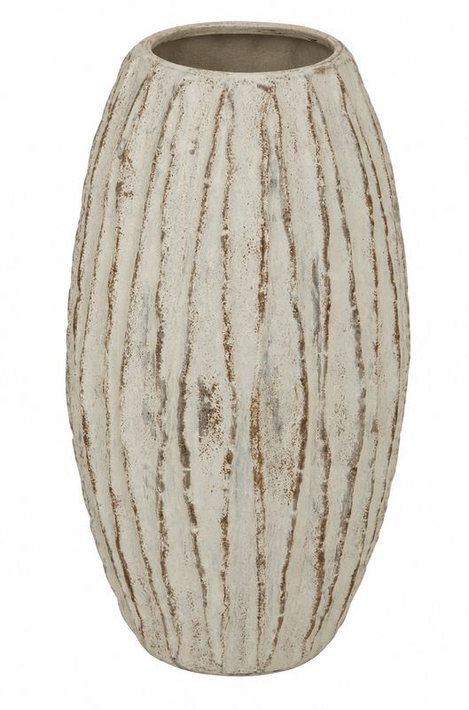 Lorenzo Large Fin Vase - L27cm x W27cm x H49cm