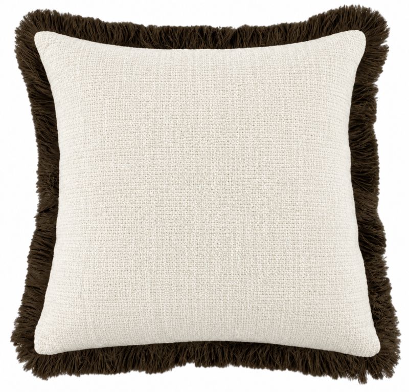 Ridge Hugo Chocolate Large Cushion -  L 56 cm x W 56cm