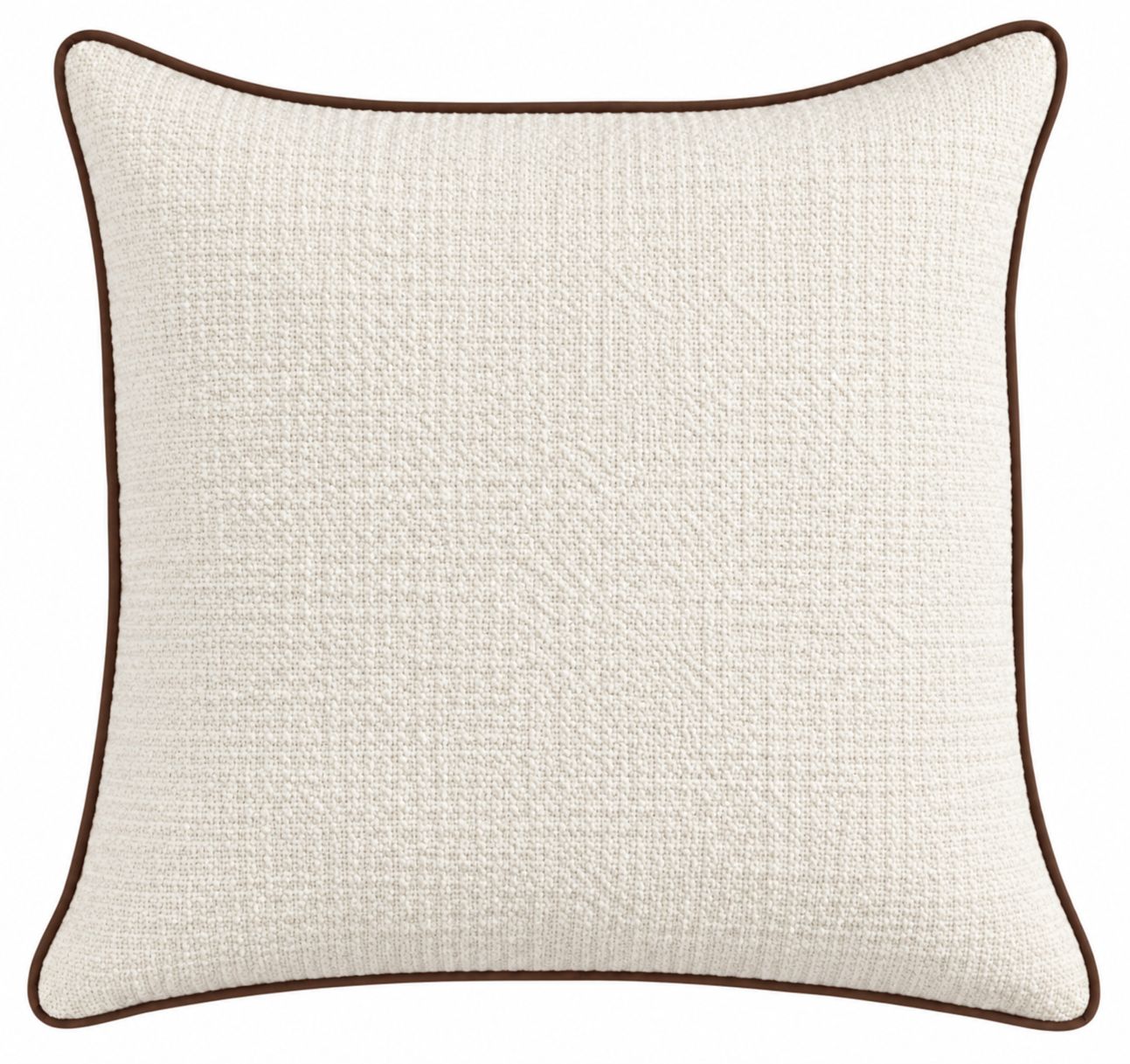Ridge Kivo Choc Large Cushion - L 56 cm x W 56cm Ridge Kivo Choc Large Cushion - L 56 cm x W 56cm