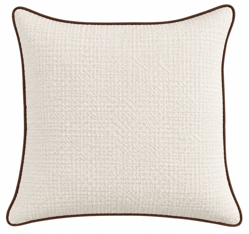 Ridge Kivo Choc Large Cushion -  L 56 cm x W 56cm