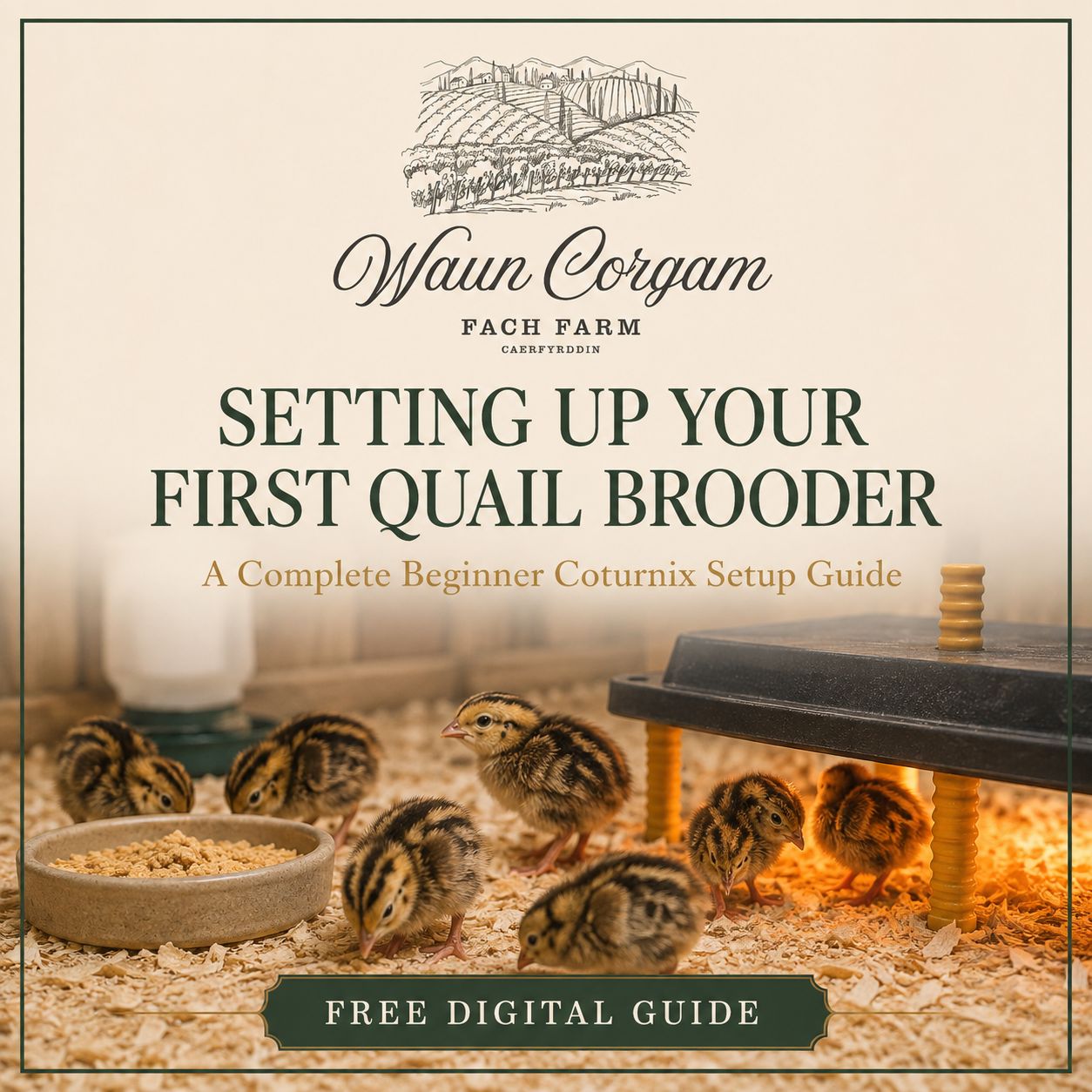 Setting Up Your First Quail Brooder A Complete Beginner Coturnix Setup Guide– Free Waun Corgam Field Guide