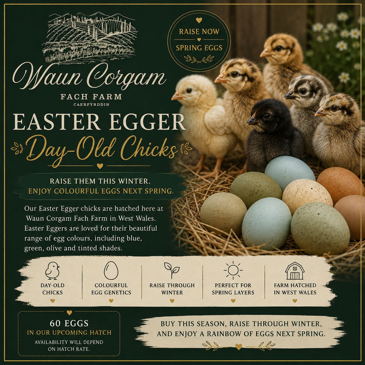 🌈 Easter Egger Day-Old Chicks - COMING SOON · COLLECTION ONLY