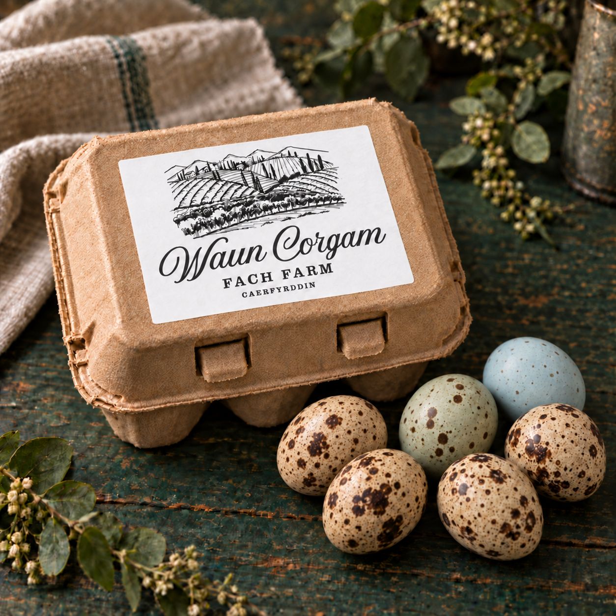 Farm Quail Eggs – Box of 6