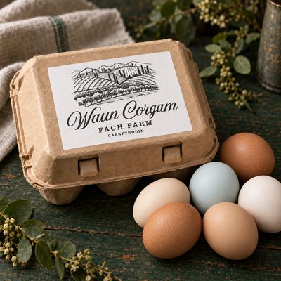 Farm Chicken Eggs – Box of 6