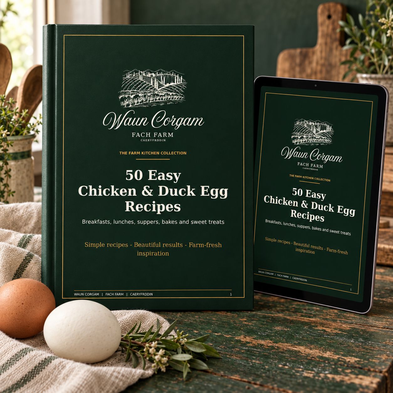 Chicken &amp; Duck Egg Recipe Book