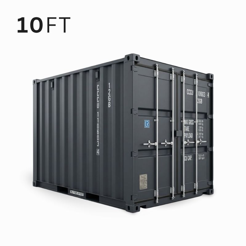 Standardowe kontenery morskie 10 ft, 15 ft / kontenery magazynowe