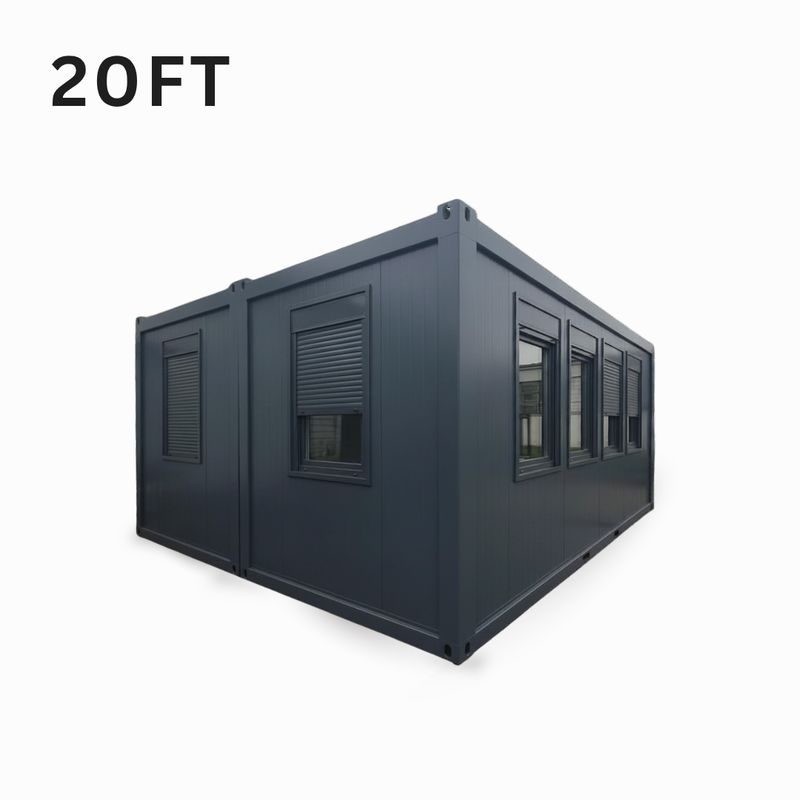 Zestaw kontenerów biurowych – podwójna powierzchnia (2x20FT)