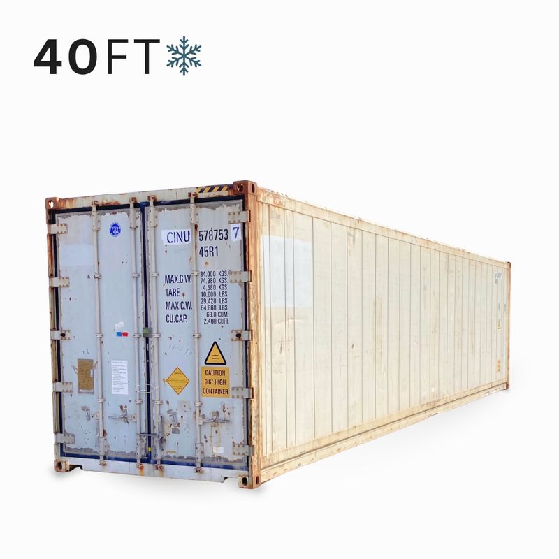 Kontener chłodniczy 40 ft High Cube używany (HC)
