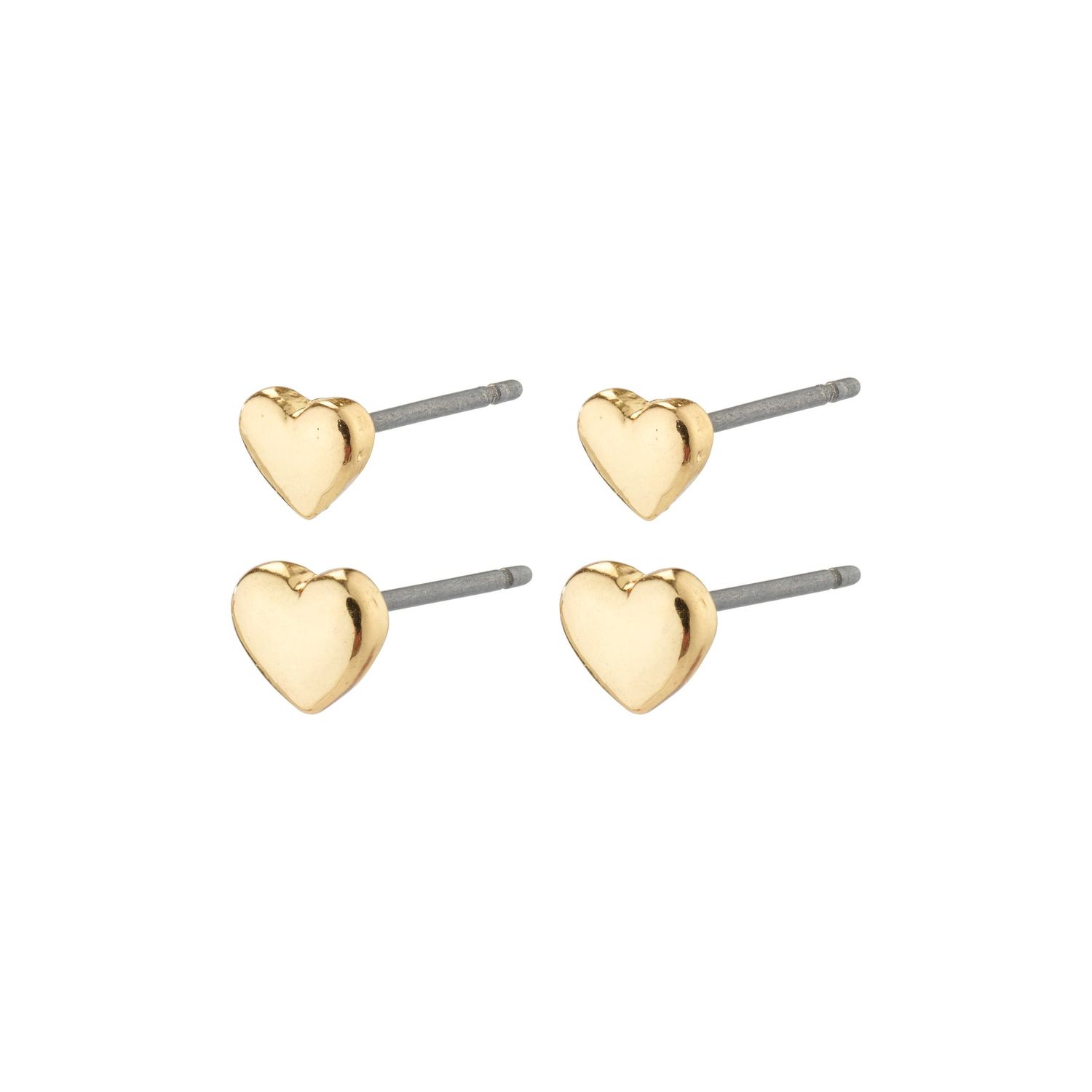 Pilgrim Afroditte Heart Earrings