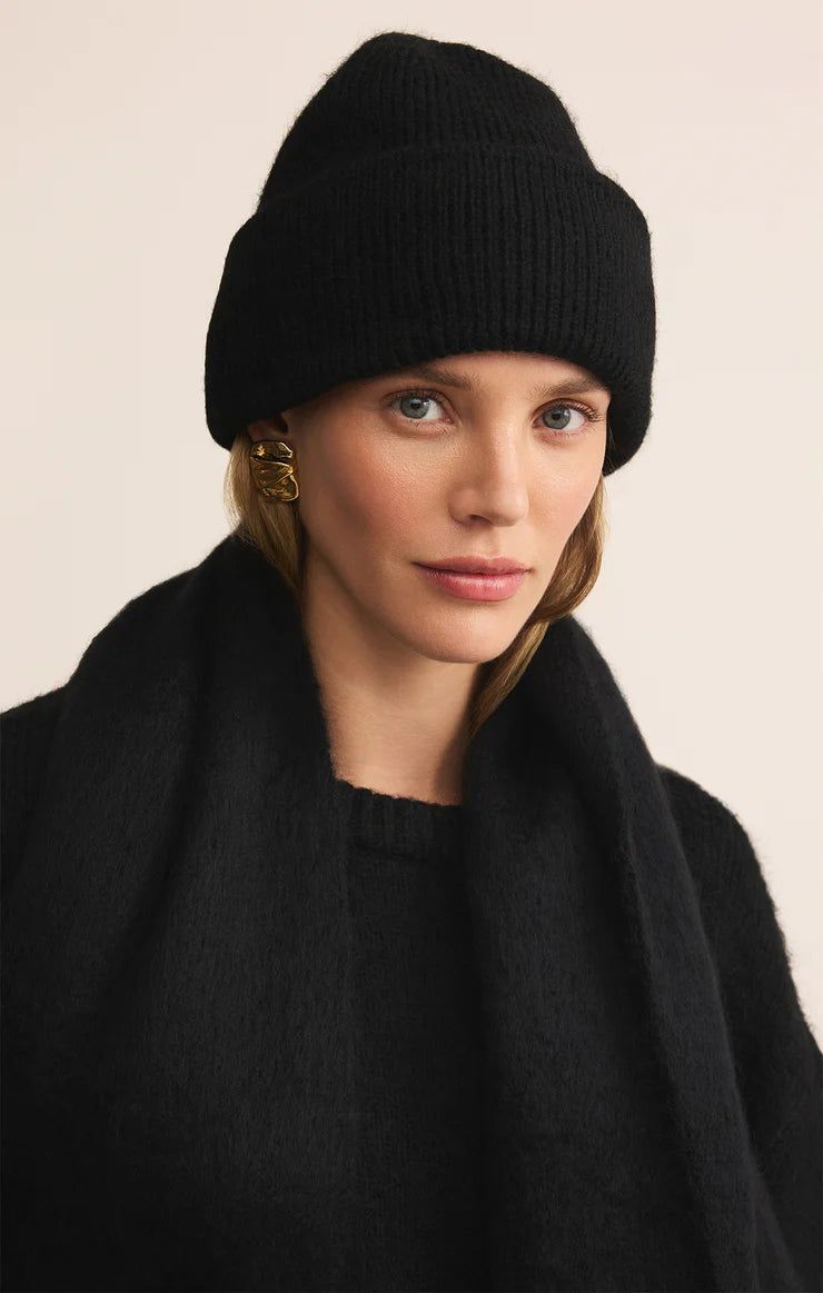 Z Supply Glacier Toque Black