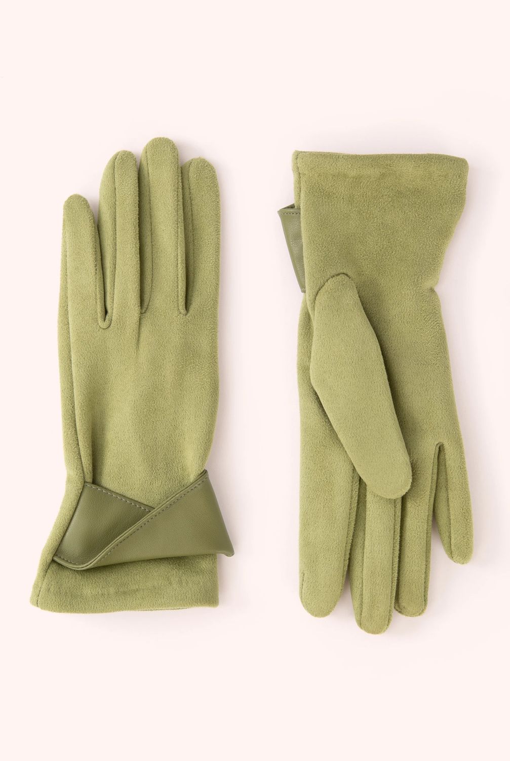 Powder Meredith Gloves, Colour: Sage