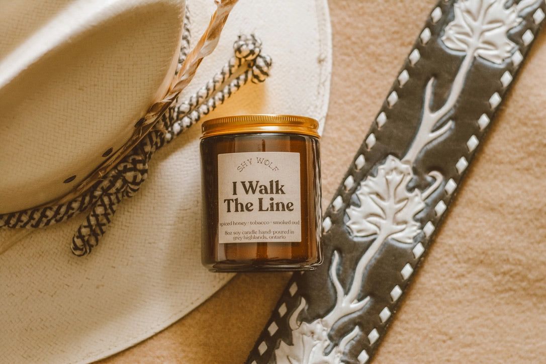 Shy Wolf I Walk The Line Soy Candle
