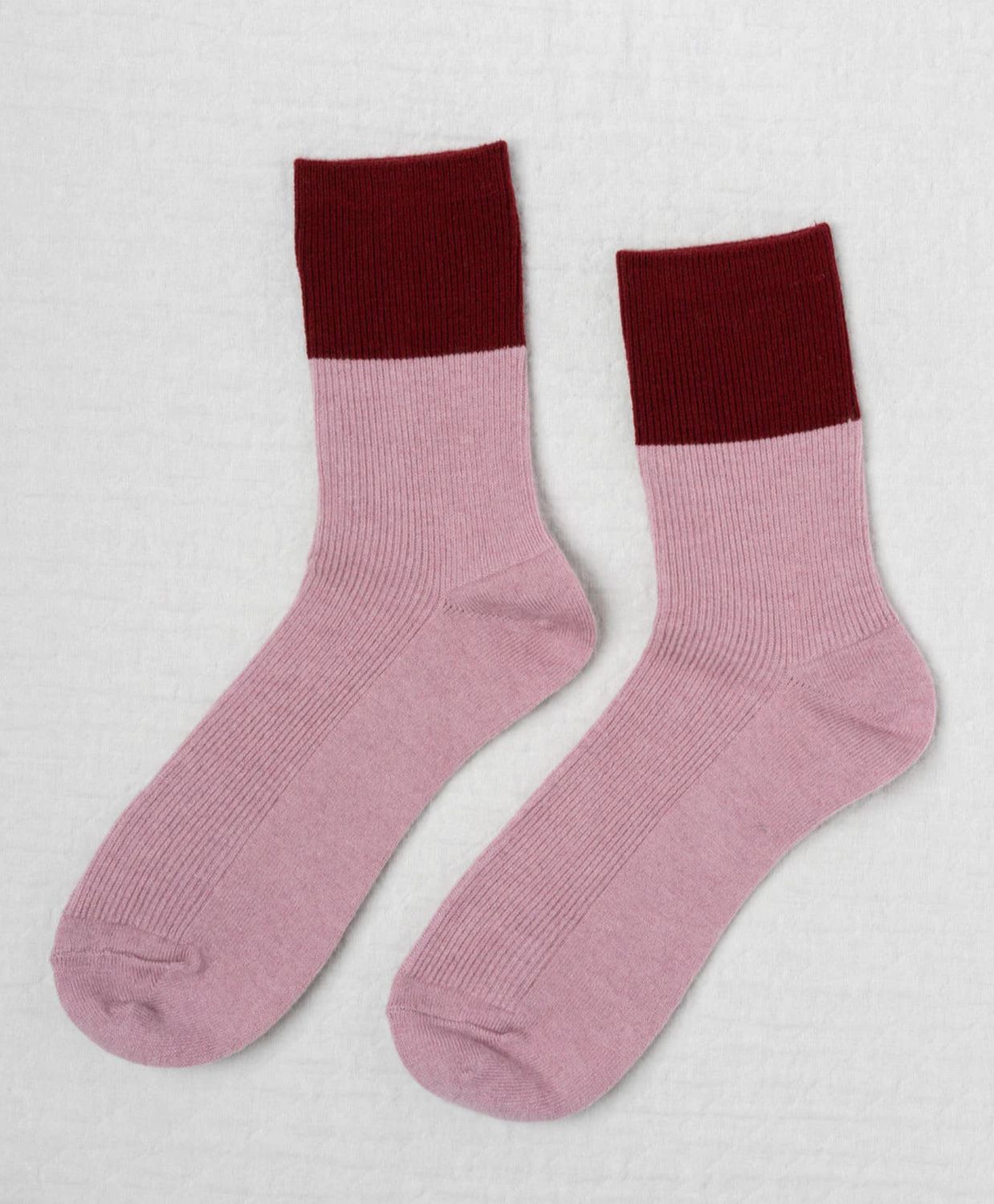 Unified Vancouver Chalet Socks, Colour: Berry/Garnet
