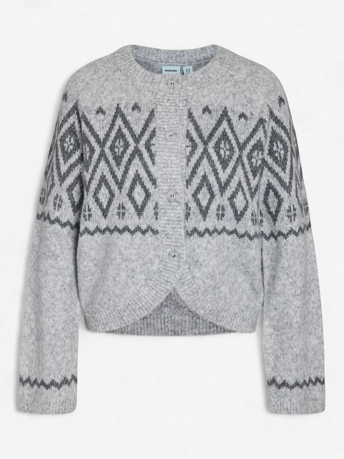 Noisy May Hilda Fairisle Cardigan