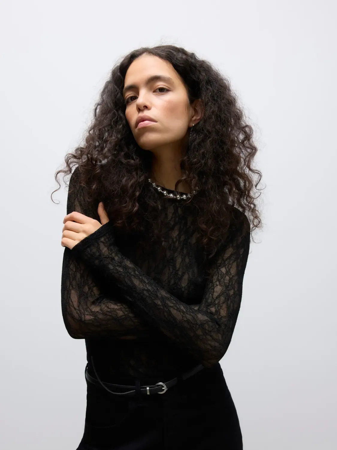 Vero Moda Tessy Long Sleeve Lace Top