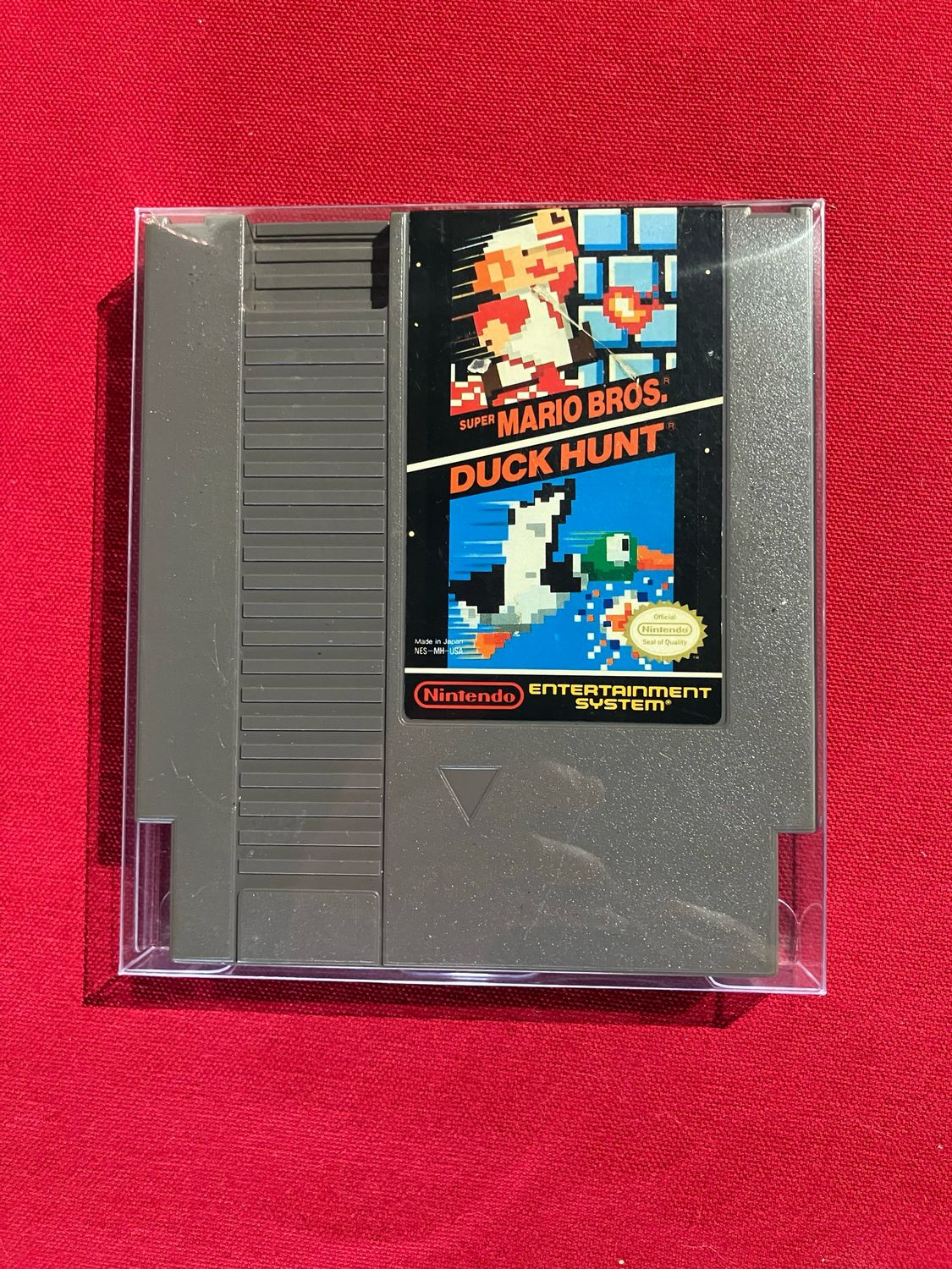 Mario Bros./Duckhunt- oval Logo