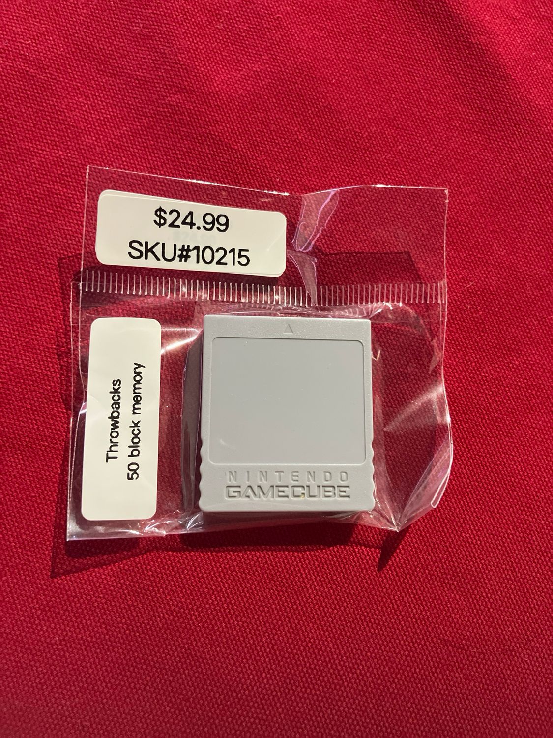 GameCube memory card-50 blocks