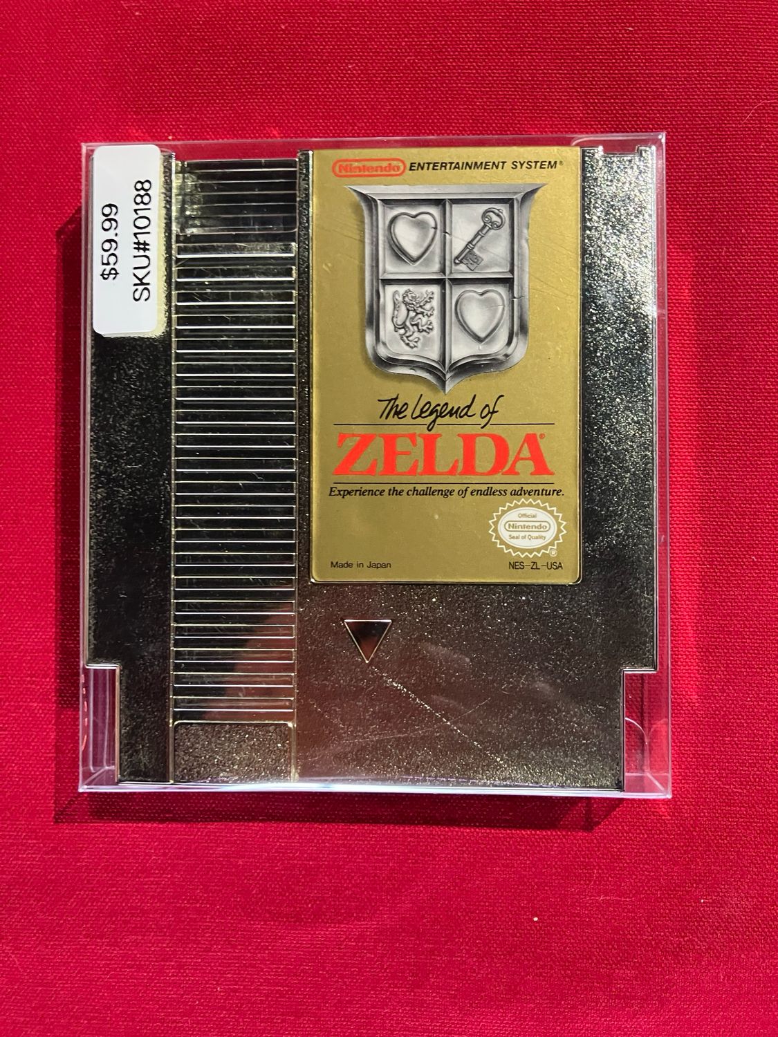 Zelda gold - oval Logo