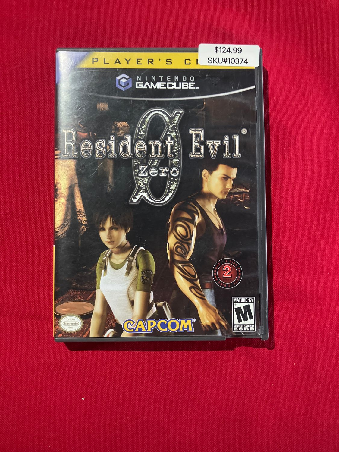 Resident Evil Zero- no manual