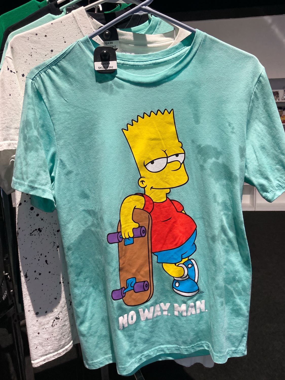 Bart Simpson tshirt XXL